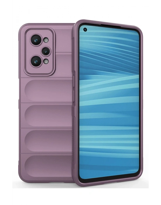Newface Realme GT2 5G Kılıf Optimum Silikon - Mor