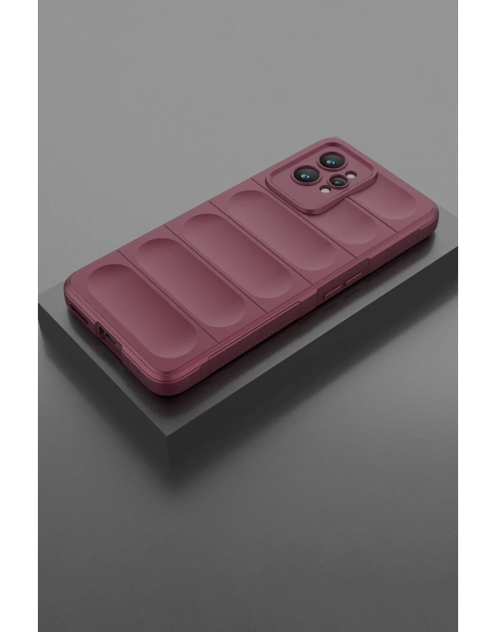 Newface Realme GT2 Pro 5G Kılıf Optimum Silikon - Bordo