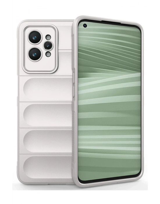 Newface Realme GT2 Pro 5G Kılıf Optimum Silikon - Krem