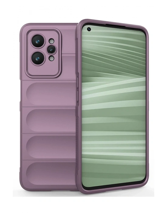 Newface Realme GT2 Pro 5G Kılıf Optimum Silikon - Mor