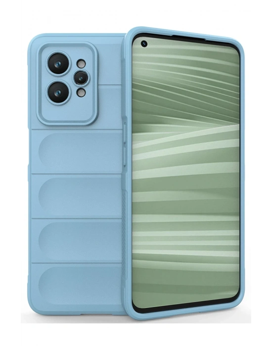 Newface Realme GT2 Pro 5G Kılıf Optimum Silikon - Sky Blue