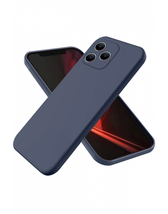 Newface Realme Note 50 4G Kılıf First Silikon - Lacivert