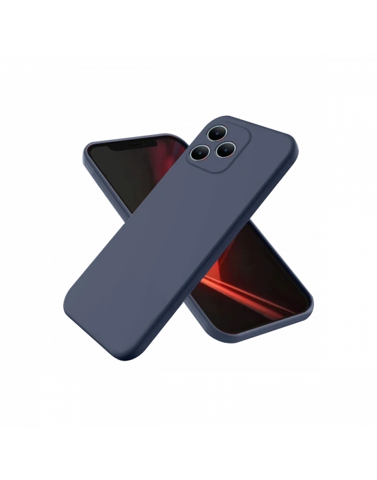 Newface Realme Note 50 4G Kılıf First Silikon - Lacivert