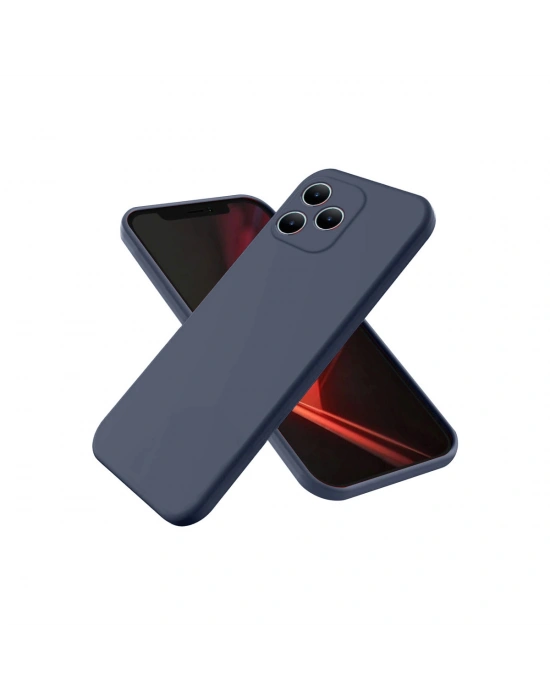 Newface Realme Note 50 4G Kılıf First Silikon - Lacivert