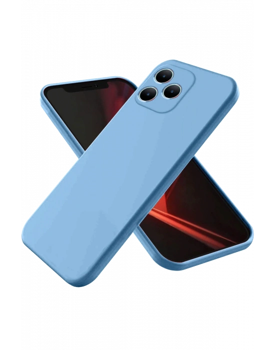 Newface Realme Note 50 4G Kılıf First Silikon - Mavi