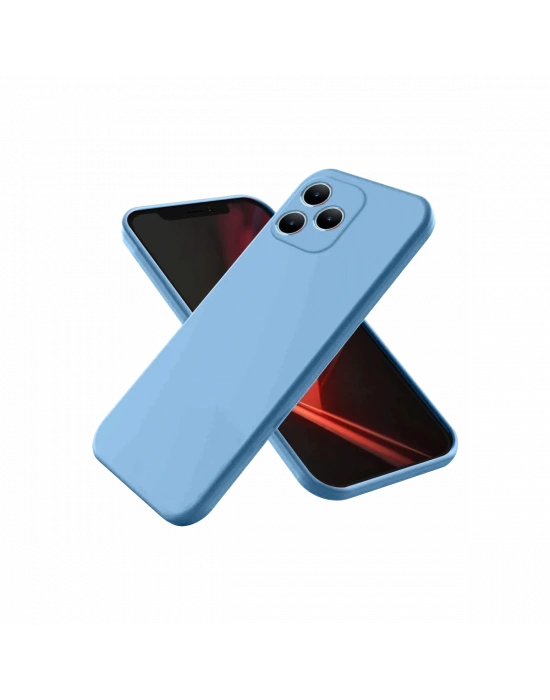 Newface Realme Note 50 4G Kılıf First Silikon - Mavi
