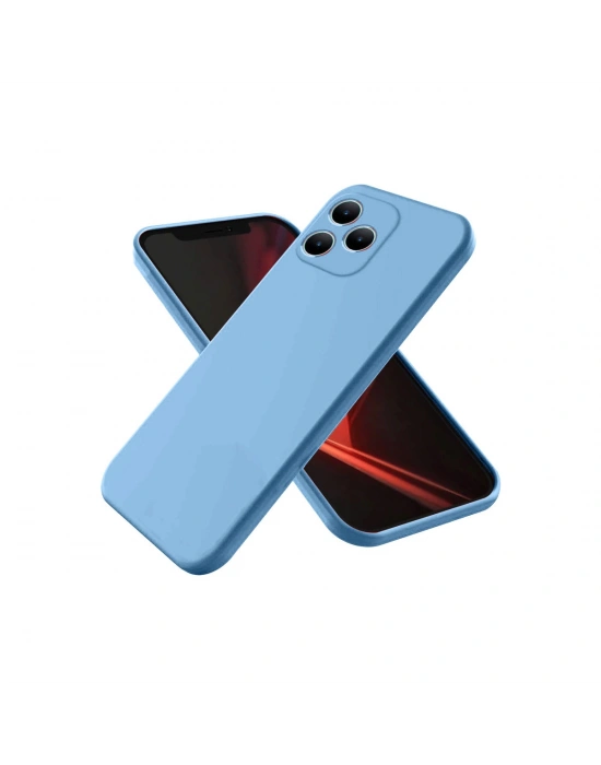 Newface Realme Note 50 4G Kılıf First Silikon - Mavi