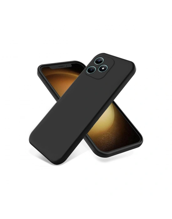 Newface Realme Note 50 4G Kılıf First Silikon - Siyah