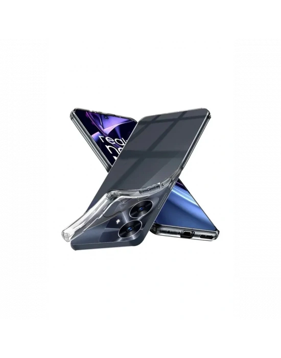 Newface Realme Note 60 Kılıf Lüx Şeffaf Silikon