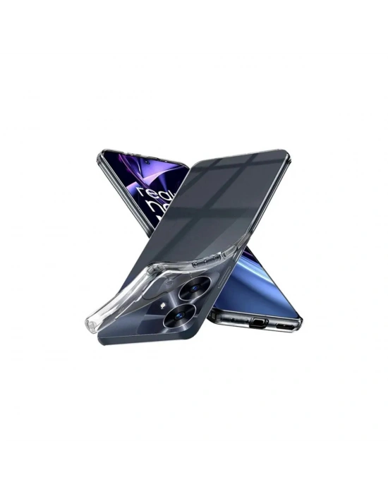 Newface Realme Note 60 Kılıf Lüx Şeffaf Silikon