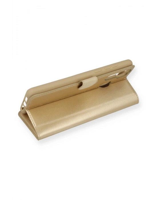 Newface Reeder P13 Blue Max Kılıf Trend S Plus Kapaklı Kılıf - Gold