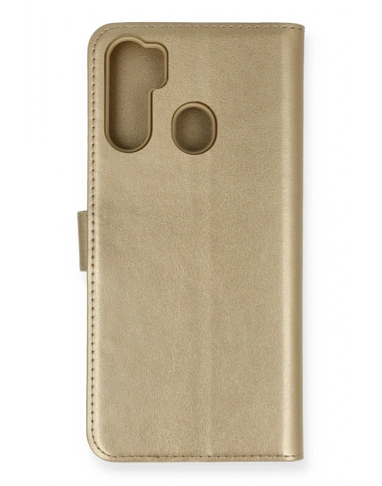 Newface Reeder P13 Blue Max Kılıf Trend S Plus Kapaklı Kılıf - Gold