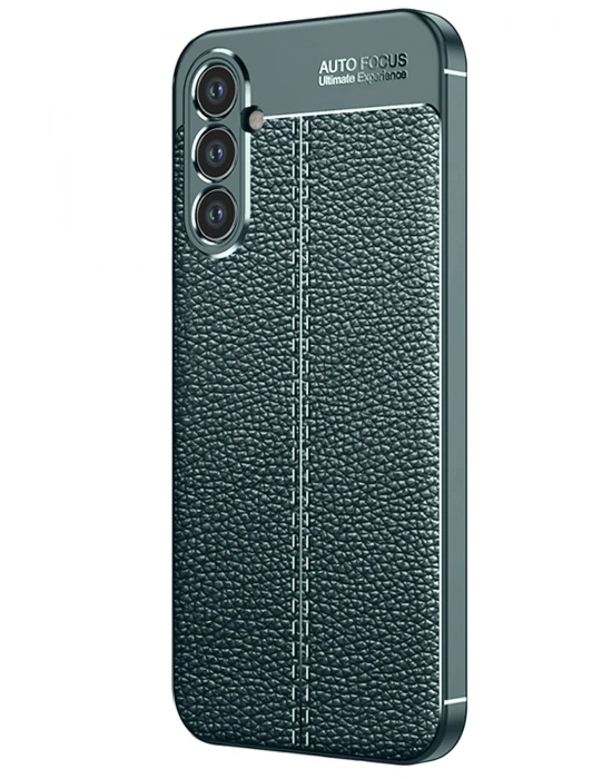 Newface Samsung A26 Kılıf Auto Focus Kapak - Koyu Yeşil