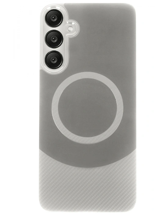 Newface Samsung A26 Kılıf Maya Karbon Kapak - Gri