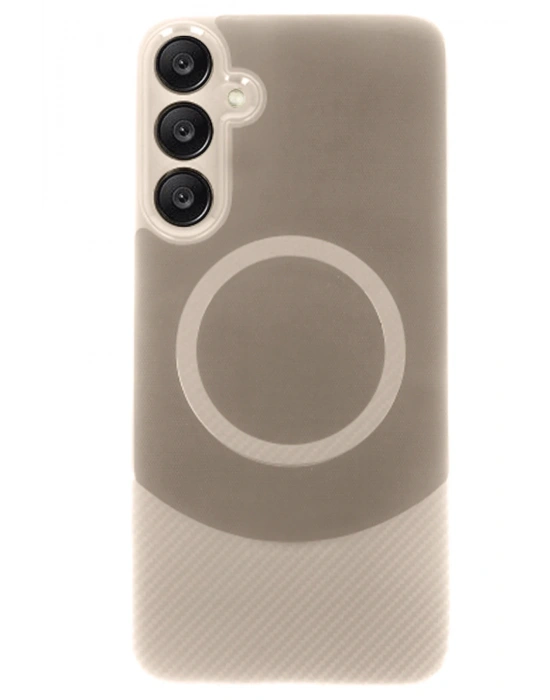 Newface Samsung A26 Kılıf Maya Karbon Kapak - Kahverengi