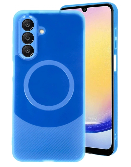 Newface Samsung A36 Kılıf Maya Karbon Kapak - Lacivert