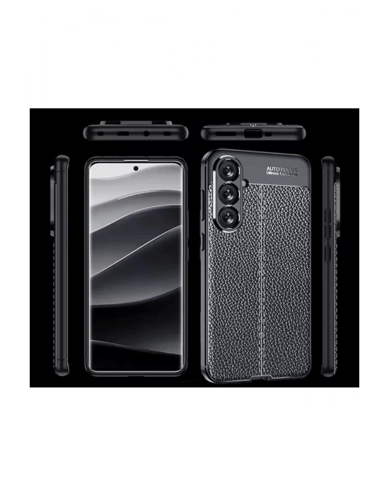 Newface Samsung A56 Kılıf Auto Focus Kapak - Koyu Yeşil