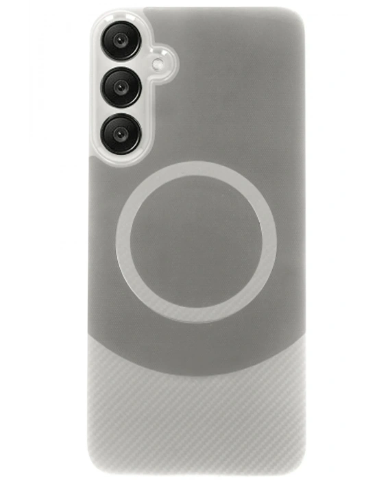 Newface Samsung A56 Kılıf Maya Karbon Kapak - Gri