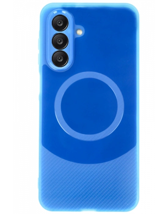 Newface Samsung A56 Kılıf Maya Karbon Kapak - Lacivert