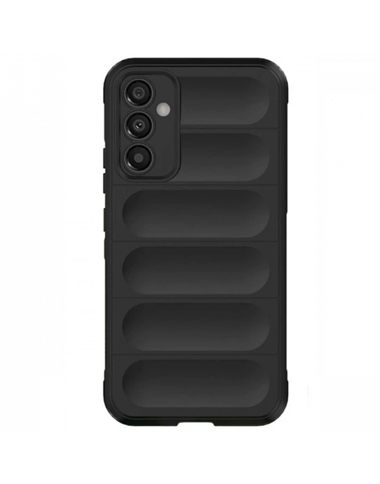 Newface Samsung A56 Kılıf Optimum Silikon - Siyah