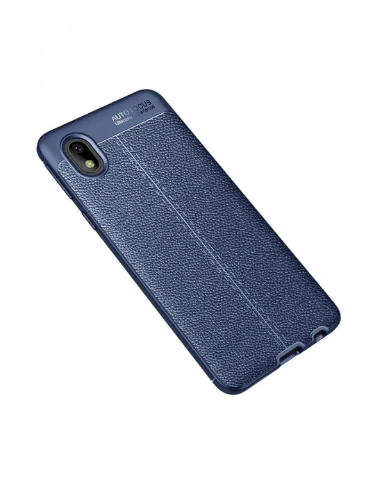 Newface Samsung Galaxy A01 Core Kılıf Auto Focus Kapak - Lacivert