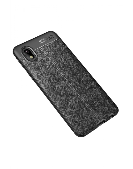 Newface Samsung Galaxy A01 Core Kılıf Auto Focus Kapak - Siyah