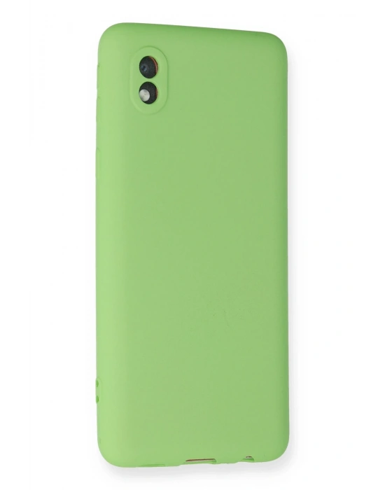 Newface Samsung Galaxy A01 Core Kılıf First Silikon - Yeşil
