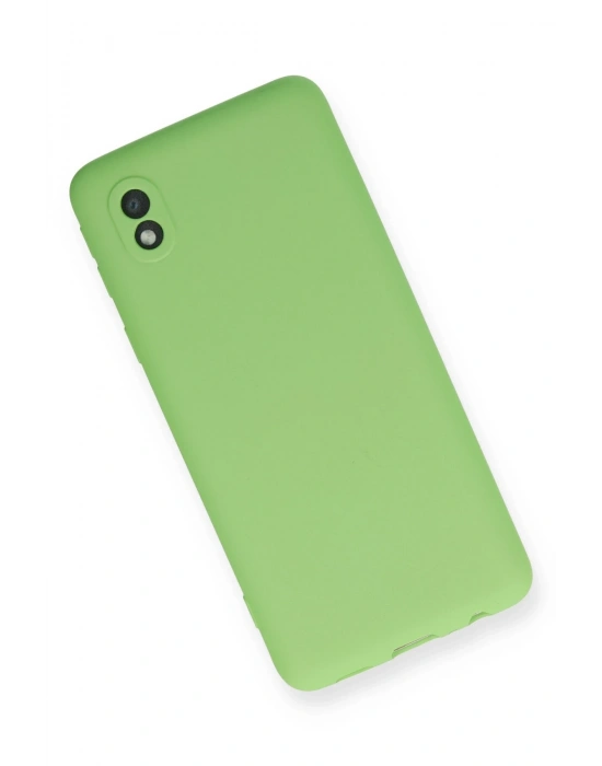 Newface Samsung Galaxy A01 Core Kılıf First Silikon - Yeşil