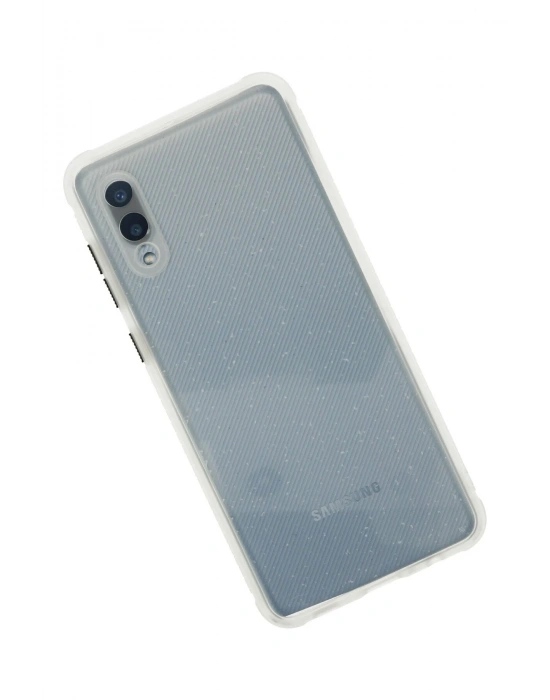 Newface Samsung Galaxy A02 Kılıf Miami Şeffaf Silikon - Şeffaf