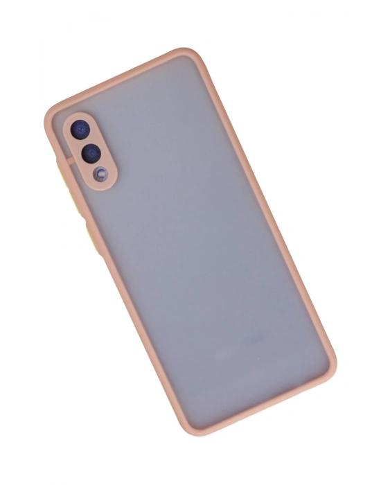 Newface Samsung Galaxy A02 Kılıf Montreal Silikon Kapak - Pembe