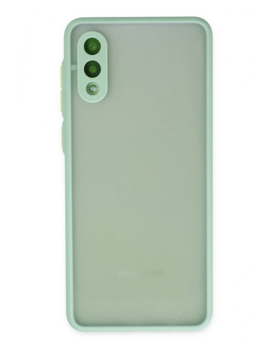 Newface Samsung Galaxy A02 Kılıf Montreal Silikon Kapak - Turkuaz