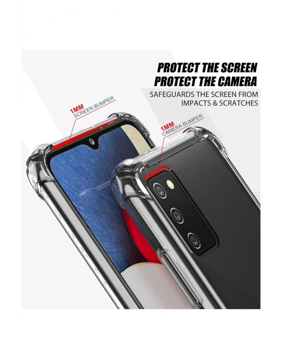 Newface Samsung Galaxy A02S Kılıf Olex Tpu Silikon