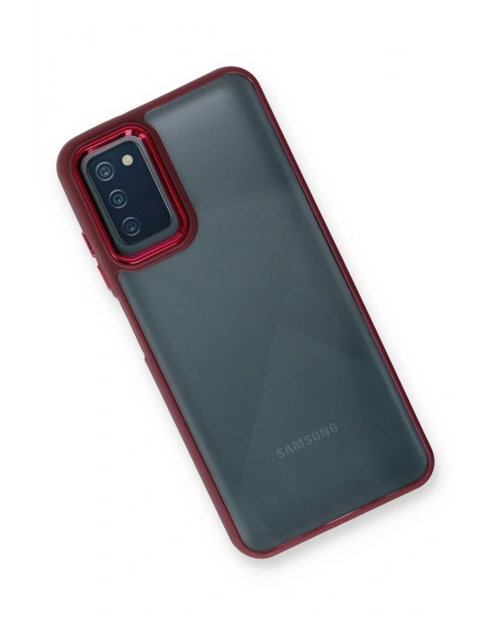 Newface Samsung Galaxy A03S Kılıf Dora Kapak - Kırmızı