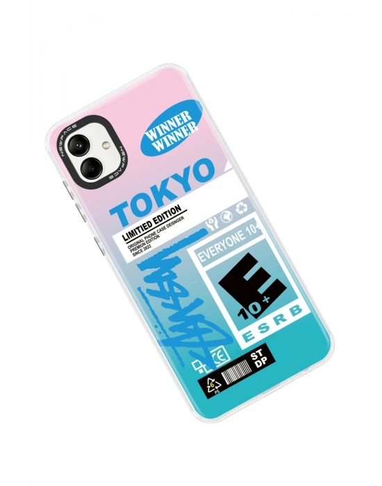 Newface Samsung Galaxy A04 Kılıf Estoril Desenli Kapak - Estoril - 1