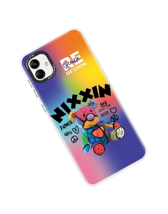 Newface Samsung Galaxy A04 Kılıf Estoril Desenli Kapak - Estoril - 11