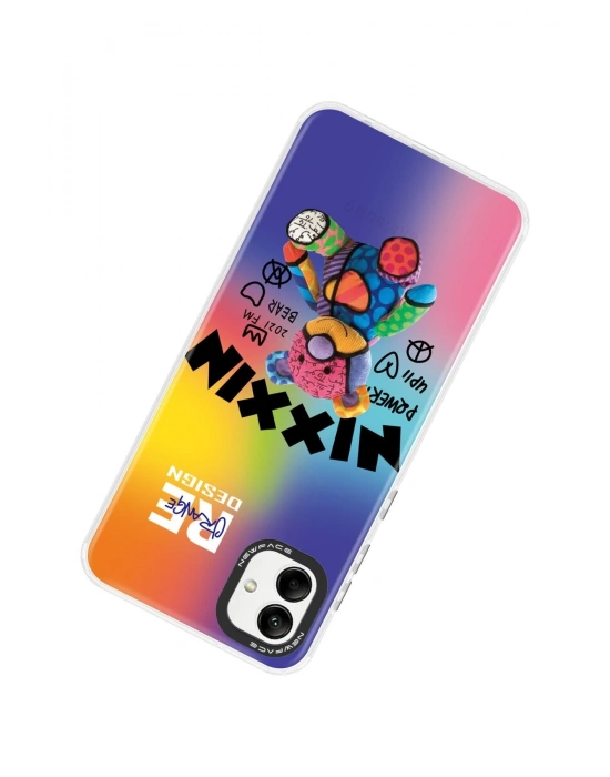 Newface Samsung Galaxy A04 Kılıf Estoril Desenli Kapak - Estoril - 11