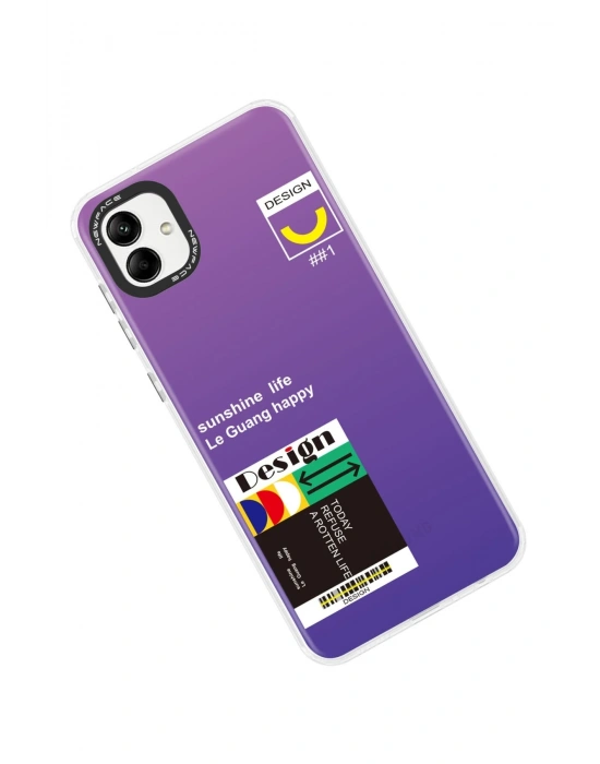 Newface Samsung Galaxy A04 Kılıf Estoril Desenli Kapak - Estoril - 4