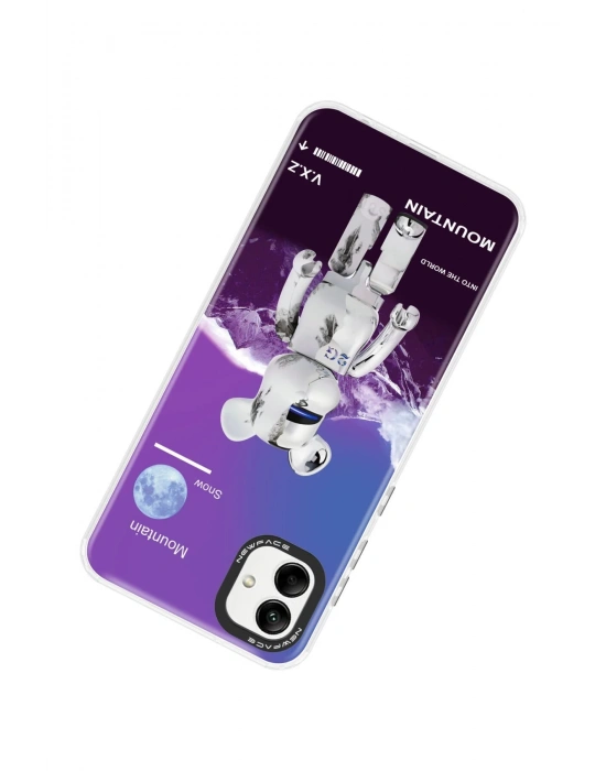 Newface Samsung Galaxy A04 Kılıf Estoril Desenli Kapak - Estoril - 8