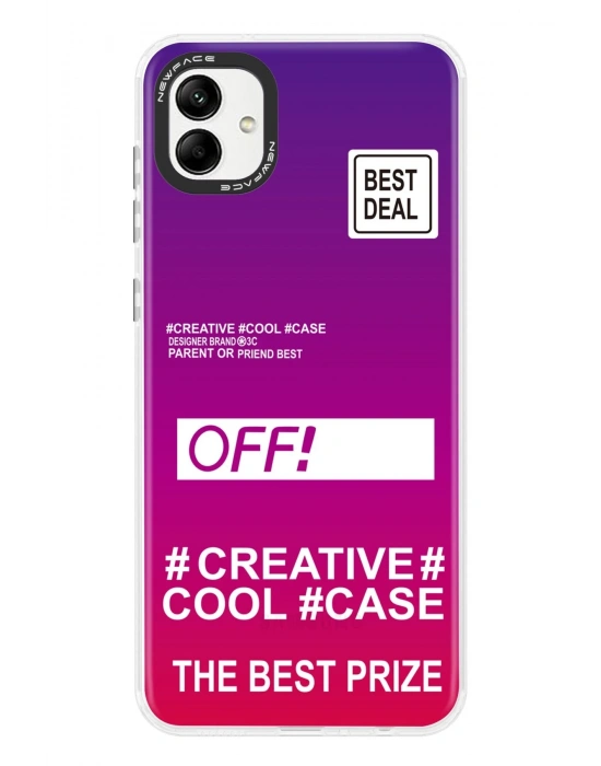 Newface Samsung Galaxy A04 Kılıf Estoril Desenli Kapak - Estoril - 9