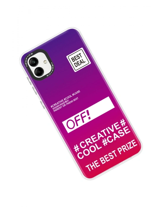 Newface Samsung Galaxy A04 Kılıf Estoril Desenli Kapak - Estoril - 9