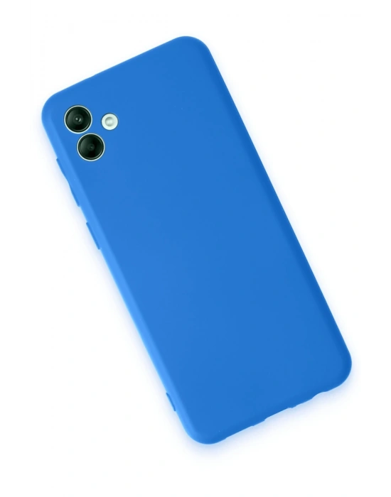 Newface Samsung Galaxy A04 Kılıf First Silikon - Mavi