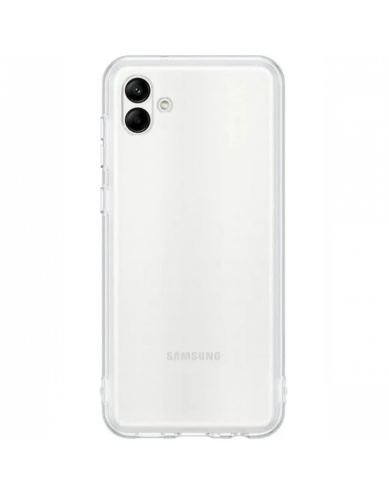 Newface Samsung Galaxy A04 Kılıf Lüx Şeffaf Silikon