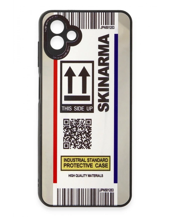 Newface Samsung Galaxy A04 Kılıf Mirror Desenli Kapak - Mirror - 7