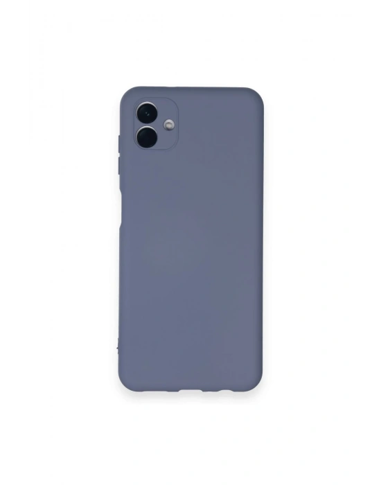 Newface Samsung Galaxy A04 Kılıf Nano içi Kadife Silikon - Gri