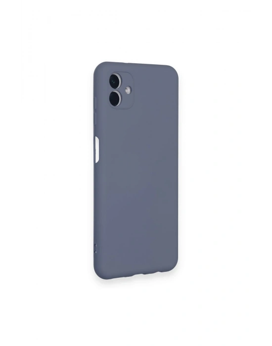 Newface Samsung Galaxy A04 Kılıf Nano içi Kadife Silikon - Gri