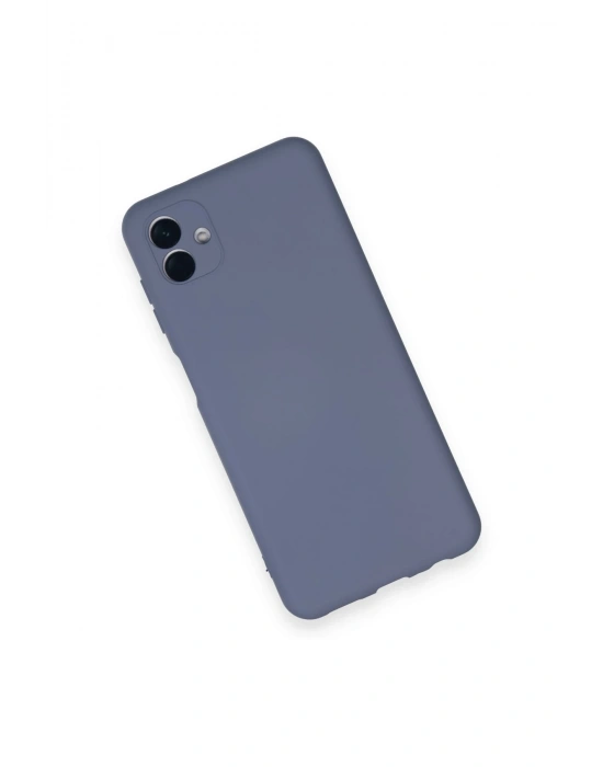 Newface Samsung Galaxy A04 Kılıf Nano içi Kadife Silikon - Gri