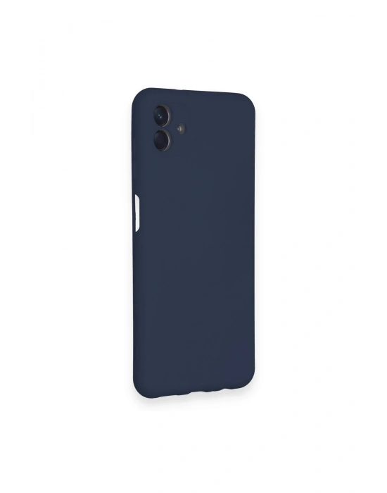 Newface Samsung Galaxy A04 Kılıf Nano içi Kadife Silikon - Lacivert