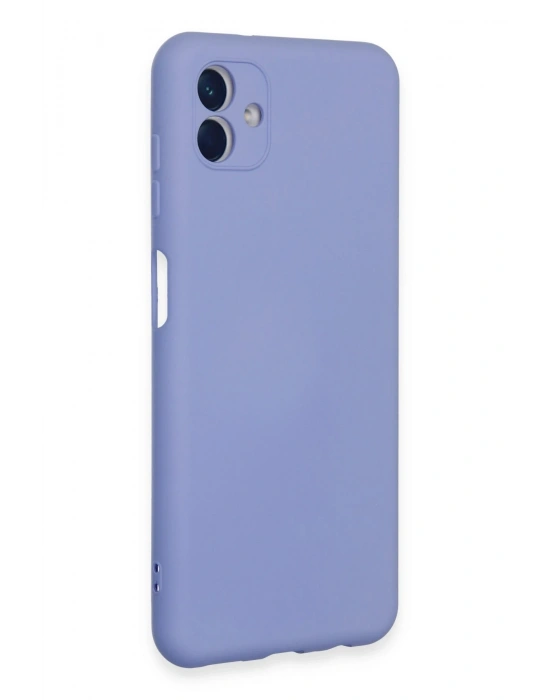 Newface Samsung Galaxy A04E Kılıf Nano içi Kadife Silikon - Lila