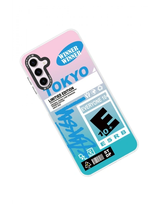 Newface Samsung Galaxy A04S Kılıf Estoril Desenli Kapak - Estoril - 1