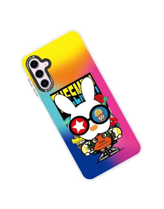 Newface Samsung Galaxy A04S Kılıf Estoril Desenli Kapak - Estoril - 10